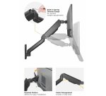 Equip 17"-32" Dual Monitor Wall-Mounted Bracket
