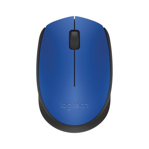 Logitech M171 Blue-K muis Kantoor Ambidextrous RF Draadloos Optisch 1000 DPI