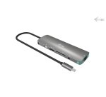 i-tec USB-C Metal Nano Docking Station 4K HDMI LAN with Power Delivery 100W + Universal Charger 100W