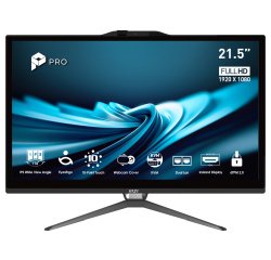 MSI Pro AP222T 14MA-613EU Intel® Core™ i3 i3-14100 54,6 cm (21.5") 1920 x 1080 Pixel Touch screen PC All-in-one 8 GB DDR4-SDRAM 512 GB SSD Windows 11 Home Wi-Fi 5 (802.11ac) Nero