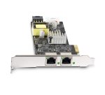 StarTech.com Carte Réseau PCIe à 1 Port 2,5 Gbps NBASE-T, Intel® I225-V, Carte Réseau pour Ordinateur à Port Unique, Carte Réseau Ethernet MultiGigabit, Carte LAN Serveur PCI Express