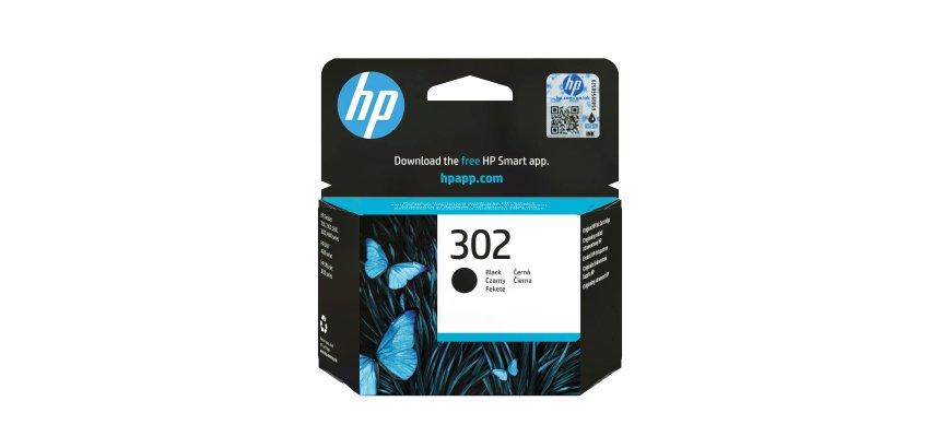 HP 302 Cartouche d’encre noire authentique