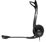 Logitech 981-000100 casque Avec fil Arceau Appels/Musique USB Type-A Noir