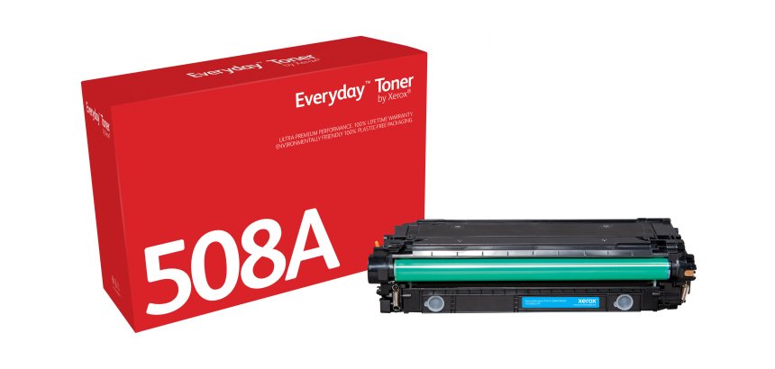 Toner Everyday™ _OEM_NAME_ Cyan de Xerox compatible avec HP 508A (CF361A), Capacité standard