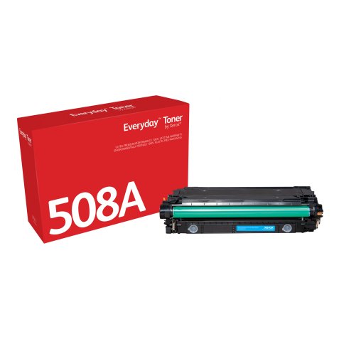 Everyday El tóner ™ Cian de Xerox es compatible con HP 508A (CF361A), Capacidad estándar