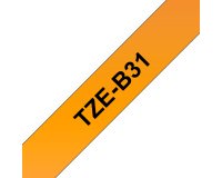Brother TZE-B31 cinta para impresora de etiquetas Negro sobre naranja fluorescente