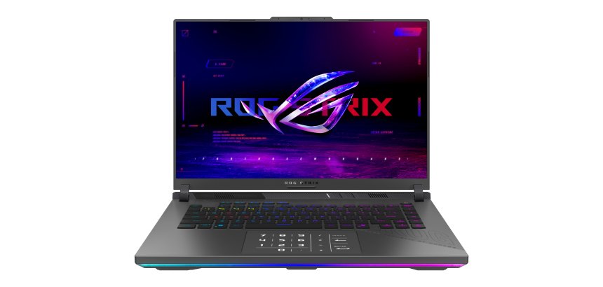 ASUS ROG Strix G16 G614PP-S5013W AMD Ryzen™ 9 8940HX Ordinateur portable 40,6 cm (16") WQXGA 32 Go DDR5-SDRAM 1 To SSD NVIDIA GeForce RTX 5070 Wi-Fi 6E (802.11ax) Windows 11 Home Noir, Gris