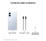 Samsung Galaxy S25 Edge, Smartphone AI, Display 6.7'' QHD+ Dynamic AMOLED 2X, Fotocamera 200MP, RAM 12GB, 512GB, 3.900 mAh, Titanium Icyblue