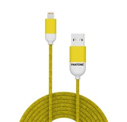 Celly PT-LCS001-5Y cavo per cellulare Giallo 1,5 m USB A Lightning