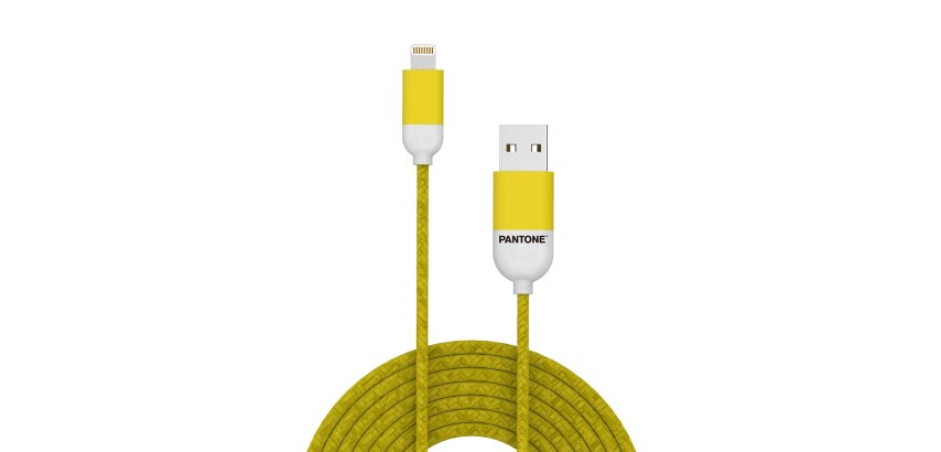 Celly PT-LCS001-5Y cavo per cellulare Giallo 1,5 m USB A Lightning