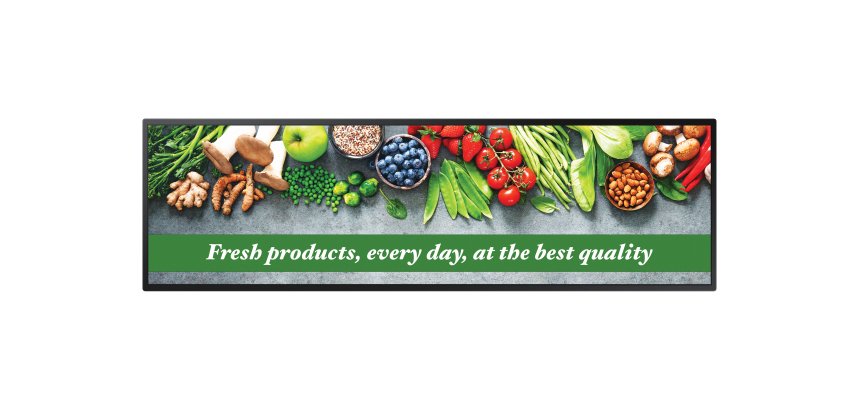 Samsung SH37C Diseño panorámico 94 cm (37") LCD Wifi 700 cd / m² Negro Tizen 7.0 24/7