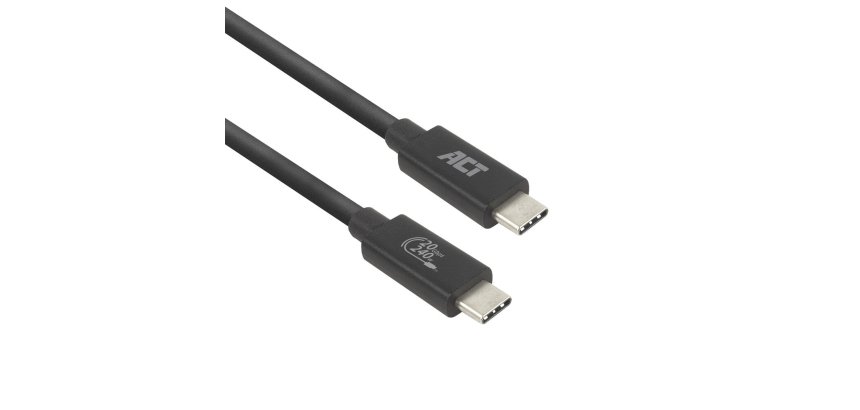 ACT USB4 Cable 20Gbps 240W USB Type-C, USB-IF certified, 2 meters