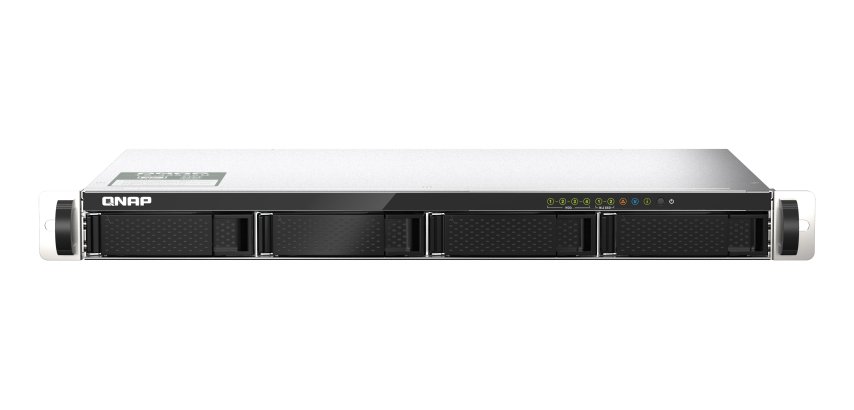 QNAP TS-435XEU NAS Rack (1U) Marvell CN9131 4 GB DDR4 0 TB QNAP QTS Nero, Grigio