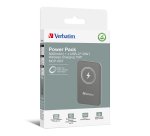 Verbatim Charge 'n' Go Lithium Polymère (LiPo) 5000 mAh Recharge sans fil Gris