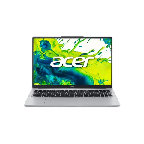 Acer Aspire Lite AL15-54P-53UA Intel Core Ultra 5 115U Portátil 39,6 cm (15.6") Full HD 16 GB LPDDR5-SDRAM 512 GB SSD Wi-Fi 6 (802.11ax) Windows 11 Home Plata