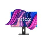 Nilox Monitor de 27" Regulable, FullHD, IPS, con puertos HDMI, DP y VGA