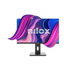 Nilox Monitor de 27" Regulable, FullHD, IPS, con puertos HDMI, DP y VGA