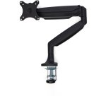 StarTech.com Desk Mount Monitor Arm - Heavy Duty Ergonomic VESA Monitor Arm - Single 32" (19.8lb/9kg) Display - Full Motion, Height Adjustable, Articulating - Aluminum - C-Clamp/Grommet- Black