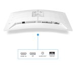 Philips Evnia 5000 34M2C5501A/00 écran plat de PC 86,4 cm (34") 3440 x 1440 pixels Wide Quad HD LCD Blanc