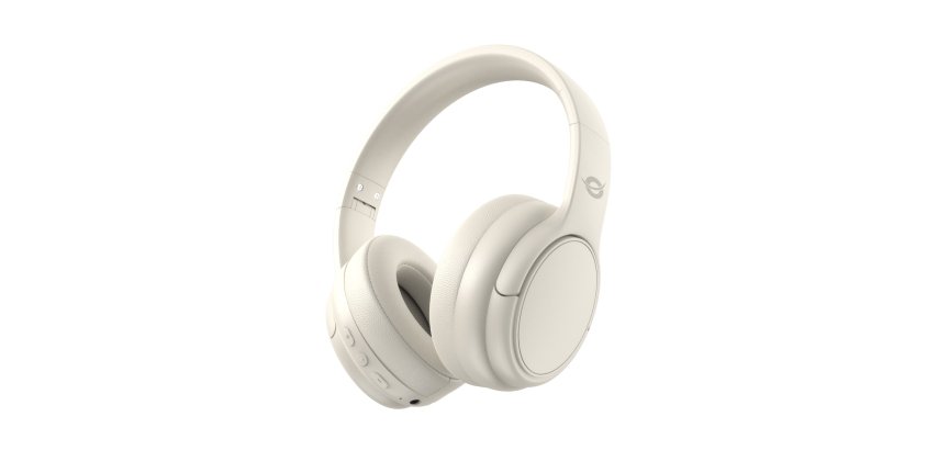 Conceptronic PARRIS03C auricular y casco Auriculares Inalámbrico y alámbrico Diadema Música Bluetooth Crema de color