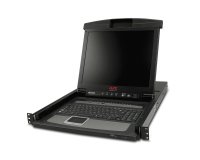 APC Console LCD pour rack 17" avec commutateur KVM analogique intégré 16 ports