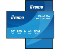 iiyama LH5075UHS-B2AG Écran d'affichage dynamique Écran plat de signalisation numérique 125,7 cm (49.5") LCD Wifi 500 cd/m² 4K Ultra HD Noir Intégré dans le processeur Android 24/7