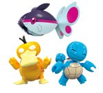 MEGA Pokémon Aquatic Adventure Building Toy Kit, with 3 Action Figures (319 Pieces) for Kids