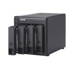 QNAP TR-004 Boîtier de disques de stockage Boîtier disque dur/SSD Noir 2.5/3.5"