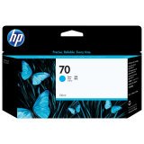 HP 70 cartouche d'encre DesignJet cyan, 130 ml