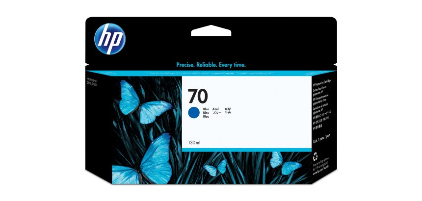 HP 70 - blauw - origineel - DesignJet - inktcartridge