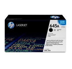 HP 645A originele zwarte LaserJet tonercartridge