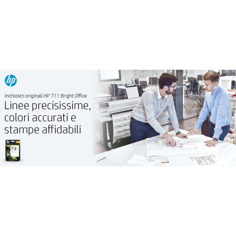 HP 711 29-ml Yellow DesignJet Ink Cartridge