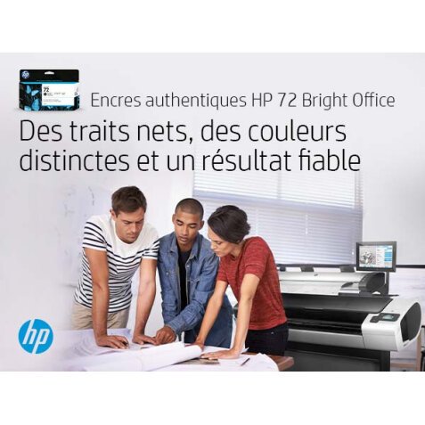 HP 726 cartouche d'encre DesignJet noir mat, 300 ml