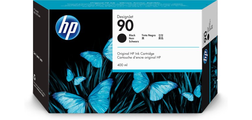 HP DesignJet 90 cartouche d'encre noire, 400 ml