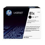 HP 81X toner LaserJet noir authentique grande capacité