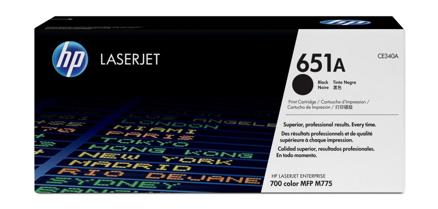 HP 651A toner LaserJet noir authentique