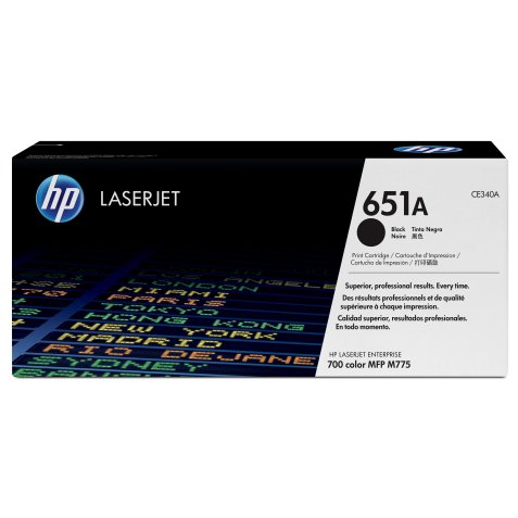 HP 651A toner LaserJet noir authentique