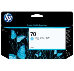 HP 70 - lichtcyaan - origineel - DesignJet - inktcartridge