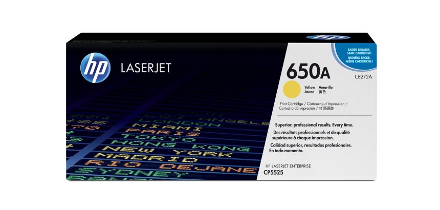 HP Cartuccia Toner originale giallo LaserJet 650A