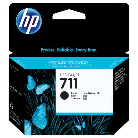 HP 711- 80 ml - Schwarz - Original - Tintenpatrone