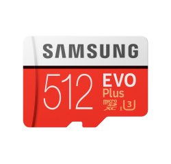 Samsung Evo Plus 512 GB MicroSDXC UHS-I Class 10