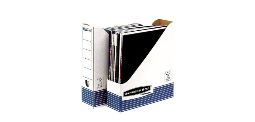 Fellowes 26301 file storage box Paper Blue, White