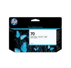 HP Cartucho de tinta DesignJet 70 negro fotográfico de 130 ml