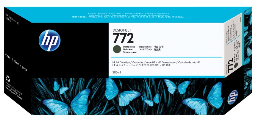 HP 772 - matte black - original - DesignJet - ink cartridge
