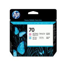 HP 70 tête d'impression DesignJet magenta clair et cyan clair