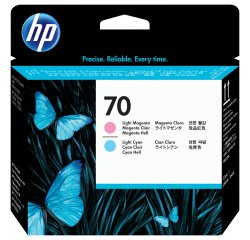 HP 70 - light magenta, light cyan - printhead