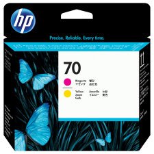 HP 70 tête d'impression DesignJet magenta et jaune