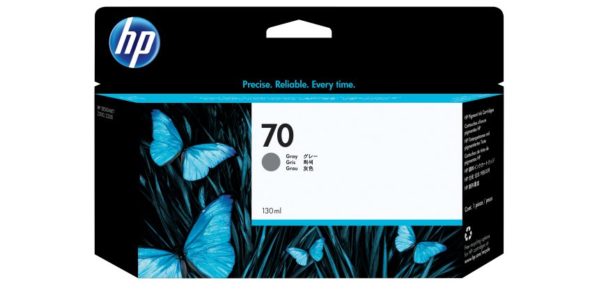 HP 70 - Grau - original - DesignJet - Tintenpatrone