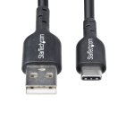 StarTech.com 3m (9.8ft) USB-A to USB-C Charging Cable, Charge & Sync, 3A, USB 2.0, TPE Jacket - Black USB Charging Cord