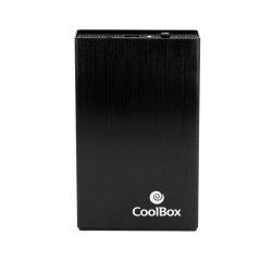 CoolBox SlimChase A-3533 Caja de disco duro (HDD) Negro 3.5"